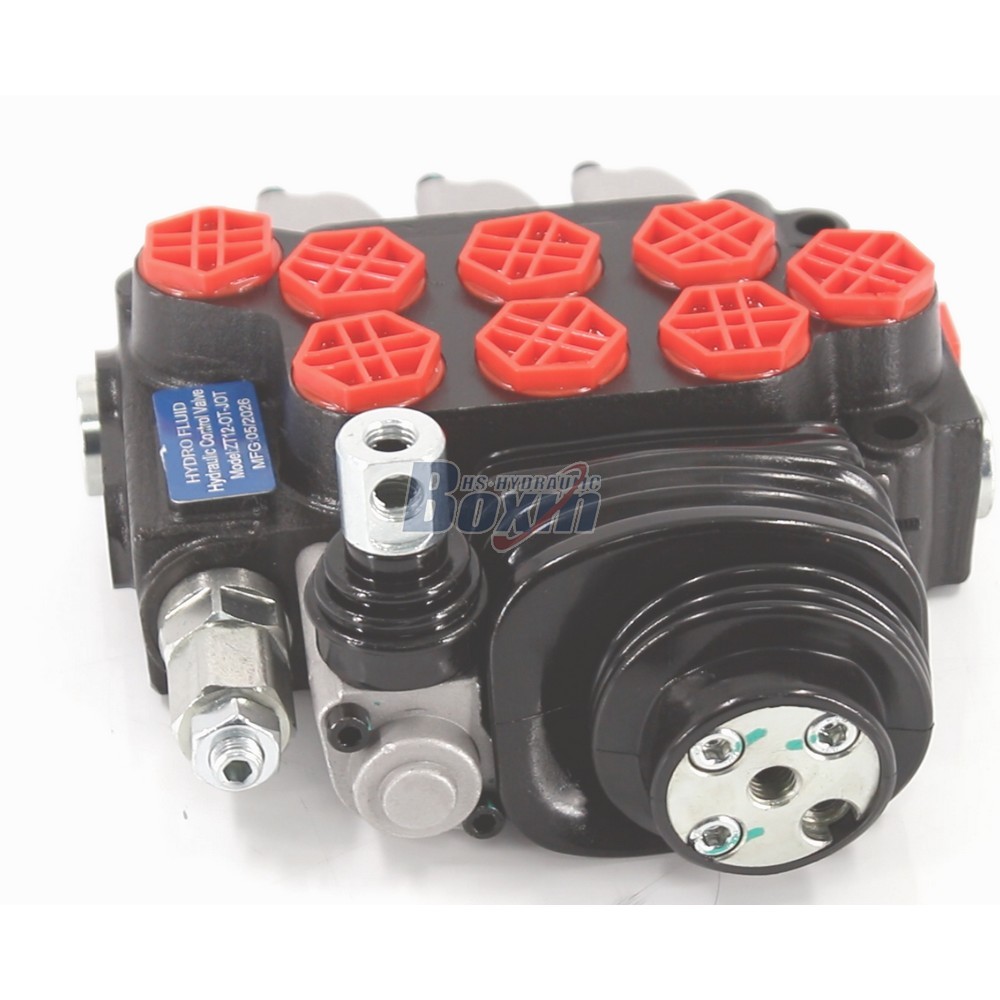 Custom OEM ODM Service for ZT12-OT Joystick 3 Spool Hydraulic Control Valve Manufacturing detail image